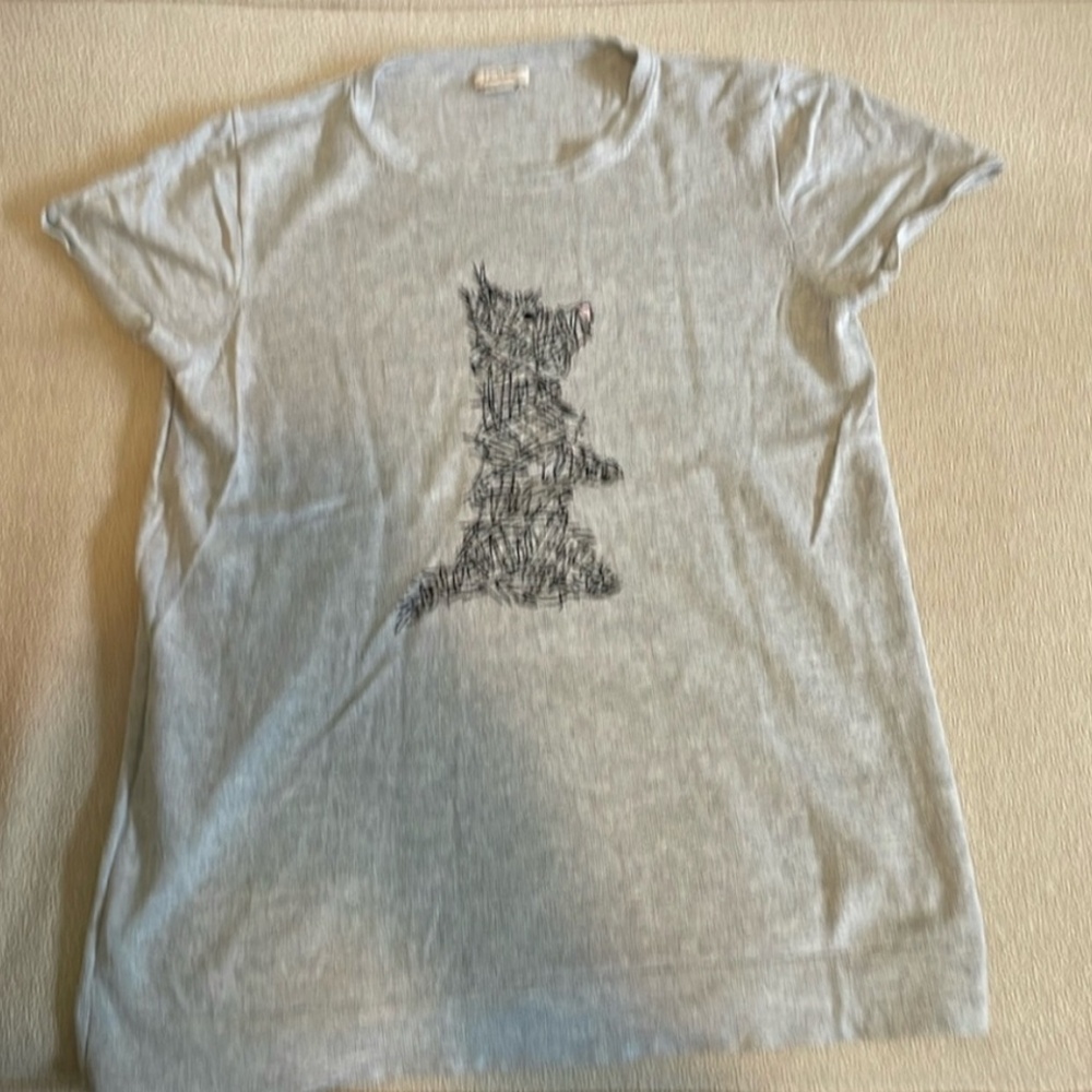 J Crew Scribble Dog Sweater